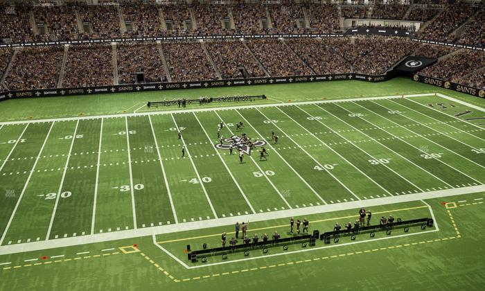 Caesars Superdome - Section 549 Seat View