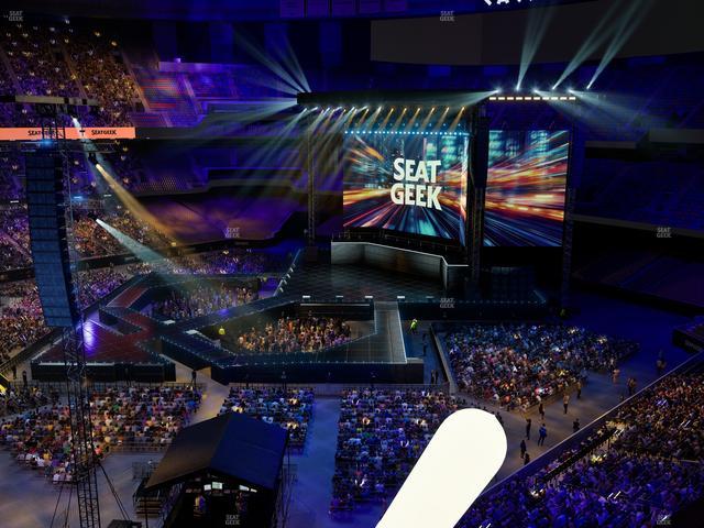 Caesars Superdome - Section 551 Seat View