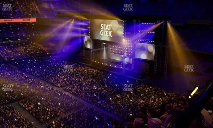 Caesars Superdome - Section 551 Seat View