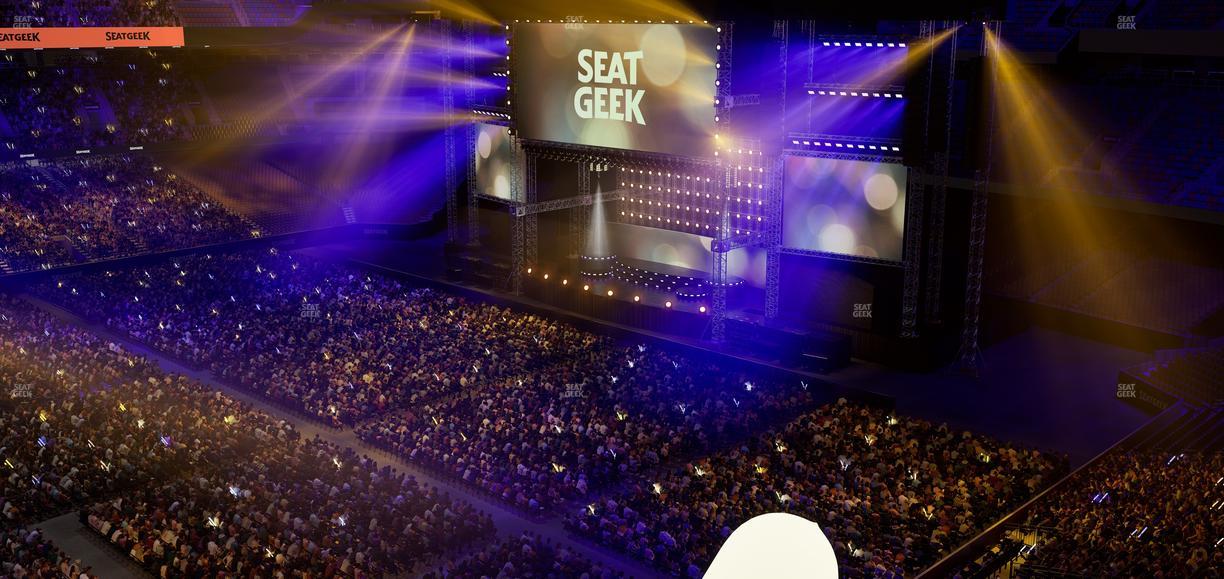 Caesars Superdome - Section 551 Seat View
