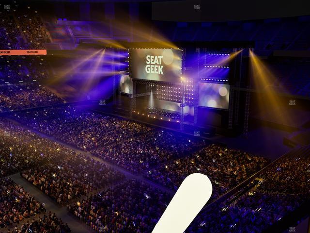 Caesars Superdome - Section 551 Seat View