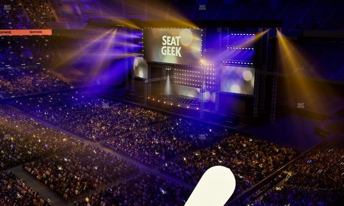 Caesars Superdome - Section 551 Seat View