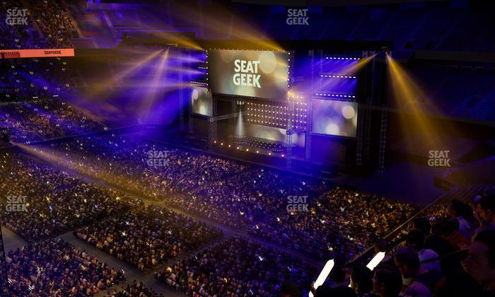 Caesars Superdome - Section 553 Seat View