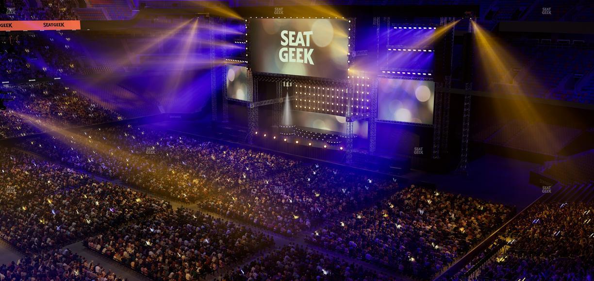 Caesars Superdome - Section 553 Seat View
