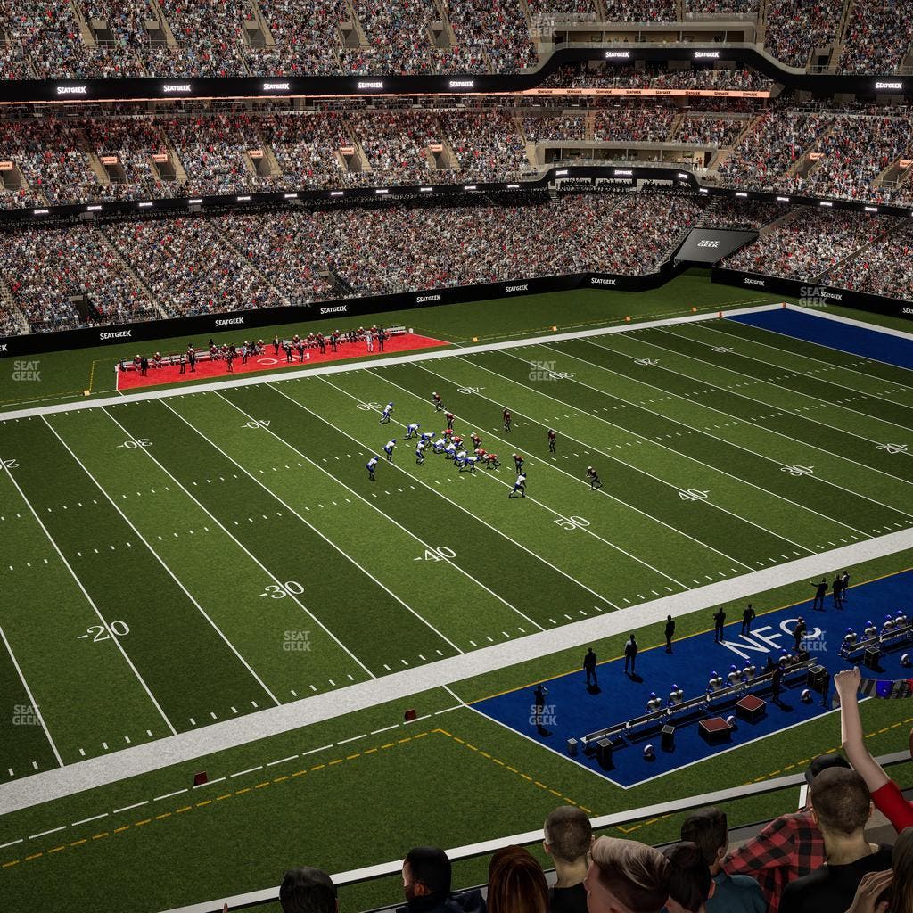 Caesars Superdome - Section 553 Seat View