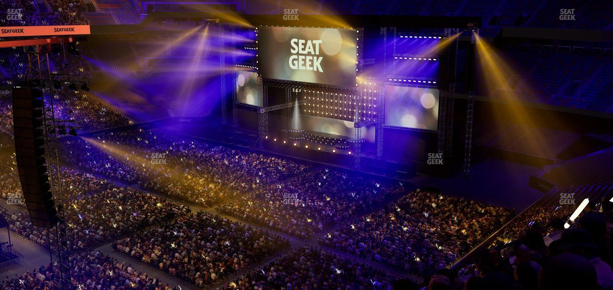 Caesars Superdome - Section 554 Seat View