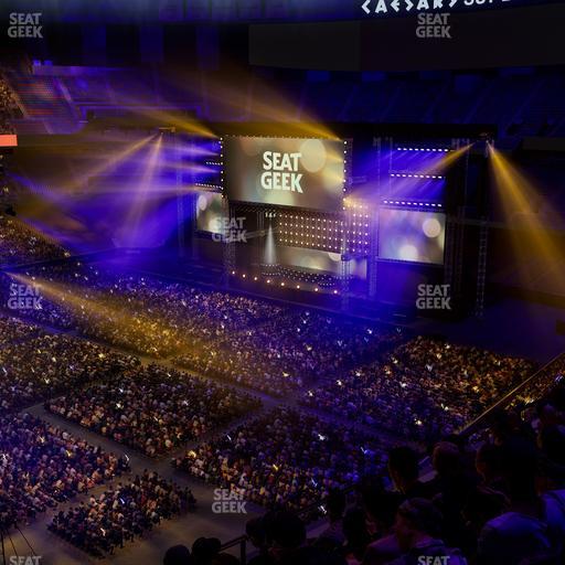 Caesars Superdome - Section 554 Seat View