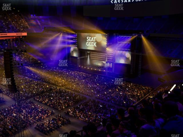 Caesars Superdome - Section 554 Seat View Caesars Superdome - Section 554 Seat View