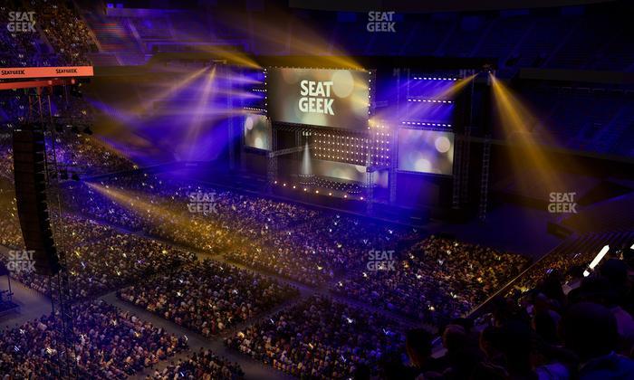 Caesars Superdome - Section 554 Seat View