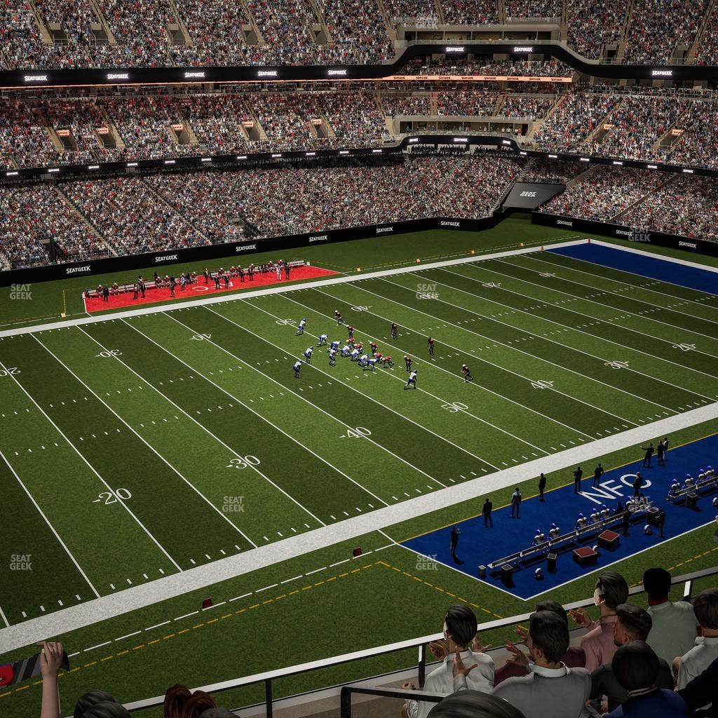 Caesars Superdome - Section 554 Seat View