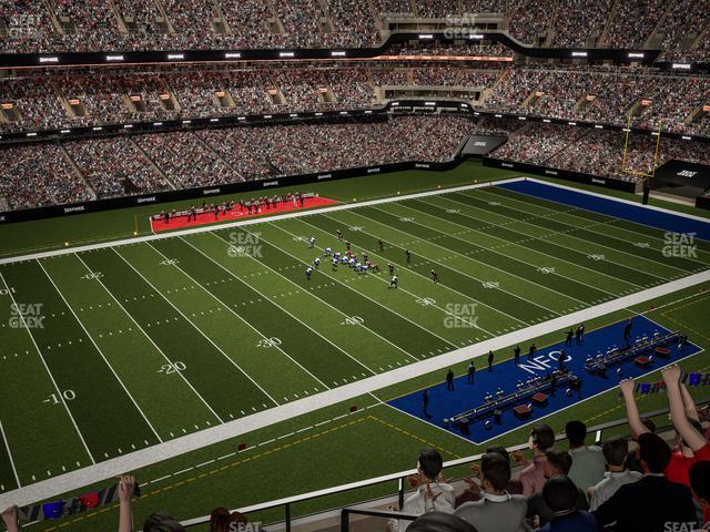 Caesars Superdome - Section 554 Seat View Caesars Superdome - Section 554 Seat View