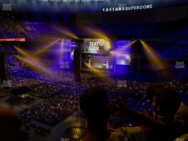 Caesars Superdome - Section 555 Sro Seat View Caesars Superdome - Section 555 Sro Seat View