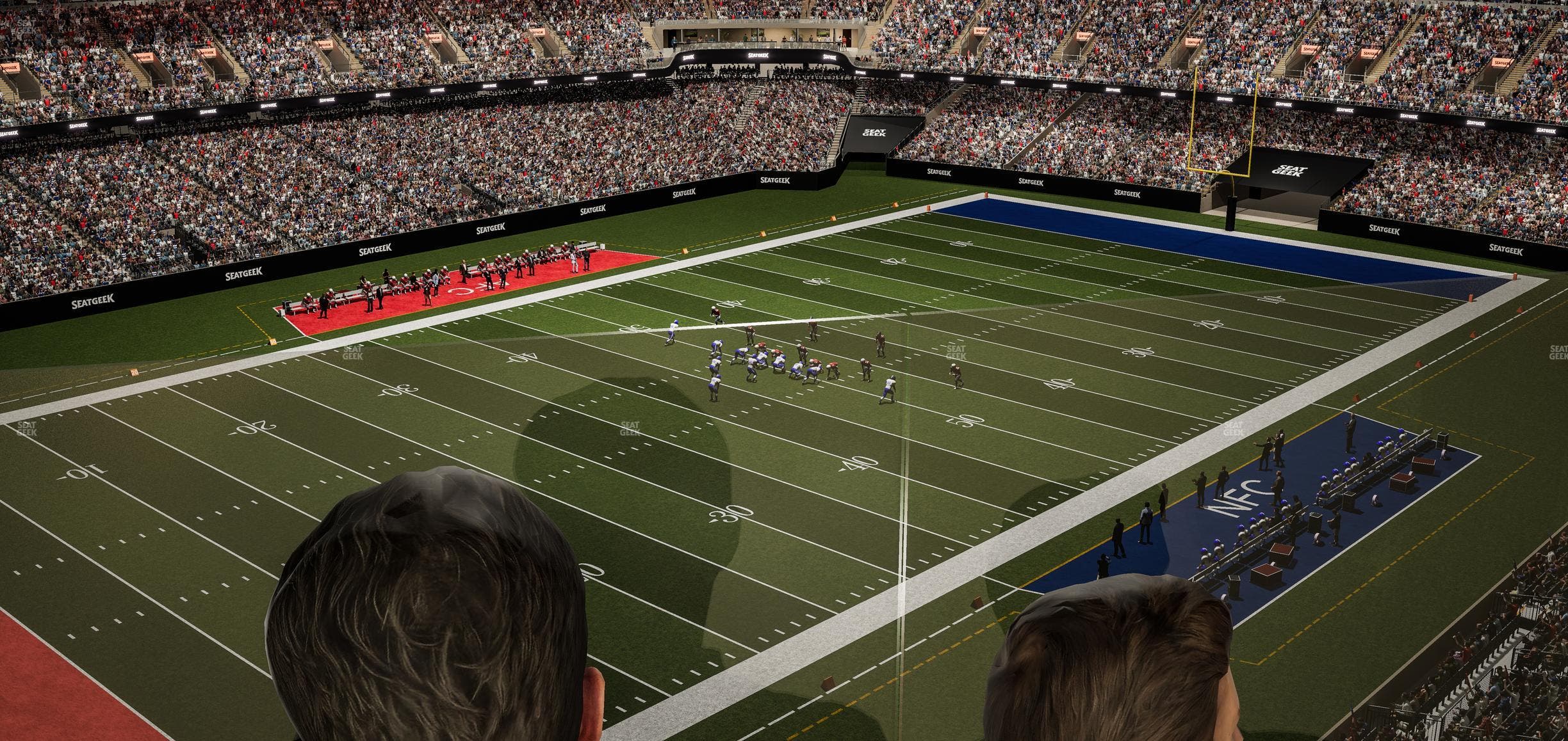 Caesars Superdome - Section 555 Sro Seat View