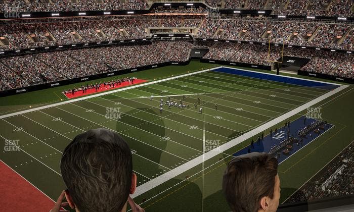 Caesars Superdome - Section 555 Sro Seat View