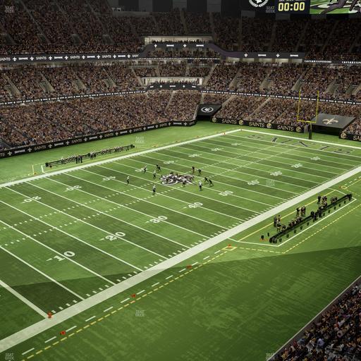 Caesars Superdome - Section 555 Wc Seat View