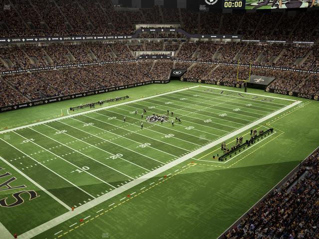 Caesars Superdome - Section 555 Wc Seat View