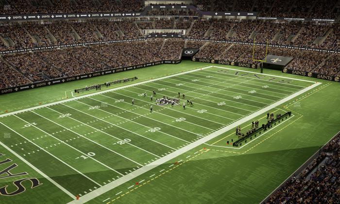 Caesars Superdome - Section 555 Wc Seat View