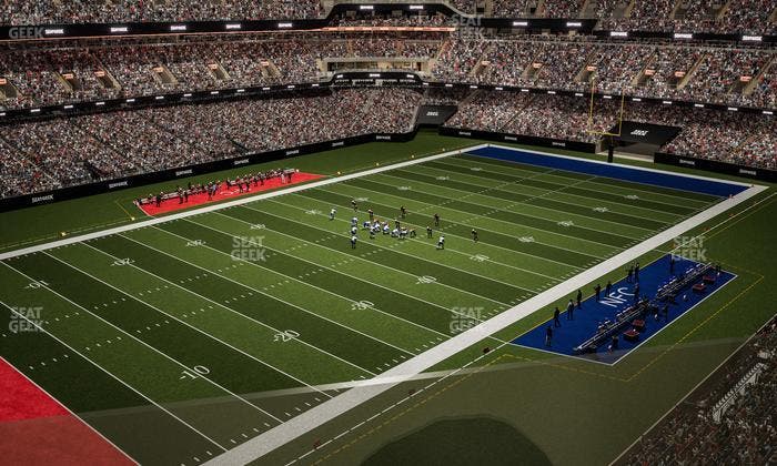 Caesars Superdome - Section 555 Wc Seat View