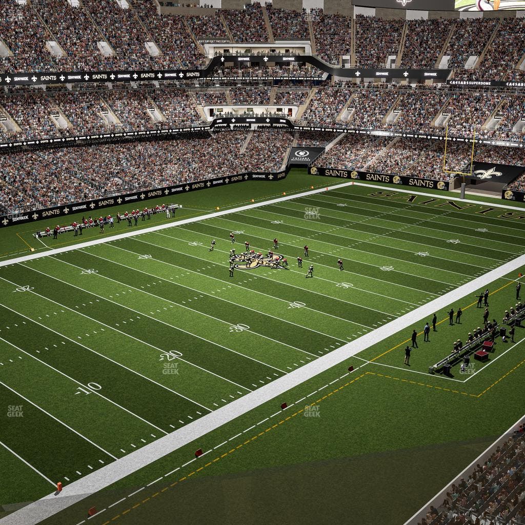 Caesars Superdome - Section 555 Wc Seat View