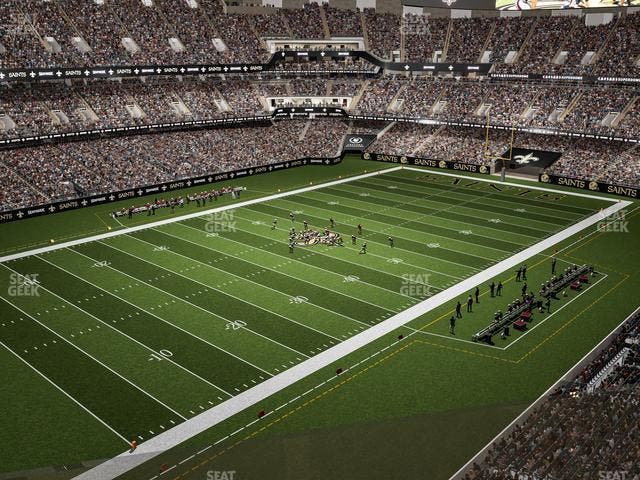 Caesars Superdome - Section 555 Wc Seat View