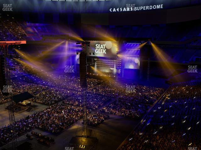 Caesars Superdome - Section 555 Wc Seat View Caesars Superdome - Section 555 Wc Seat View