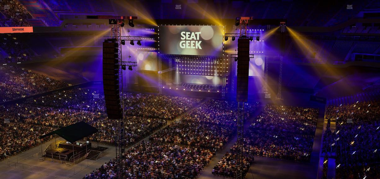 Caesars Superdome - Section 557 Seat View