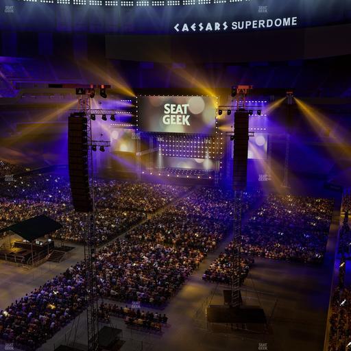 Caesars Superdome - Section 557 Seat View