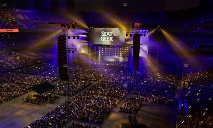 Caesars Superdome - Section 557 Seat View