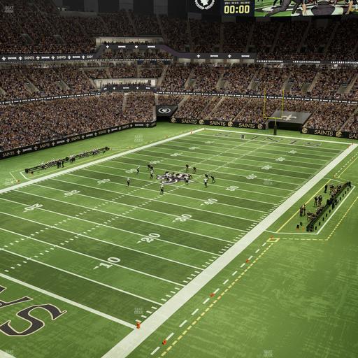 Caesars Superdome - Section 557 Seat View