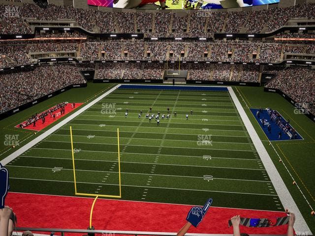 Caesars Superdome - Section 559 Seat View