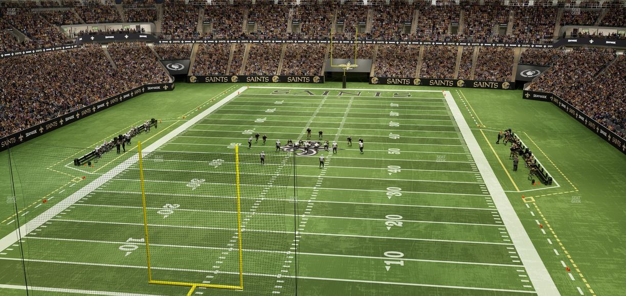 Caesars Superdome - Section 559 Seat View