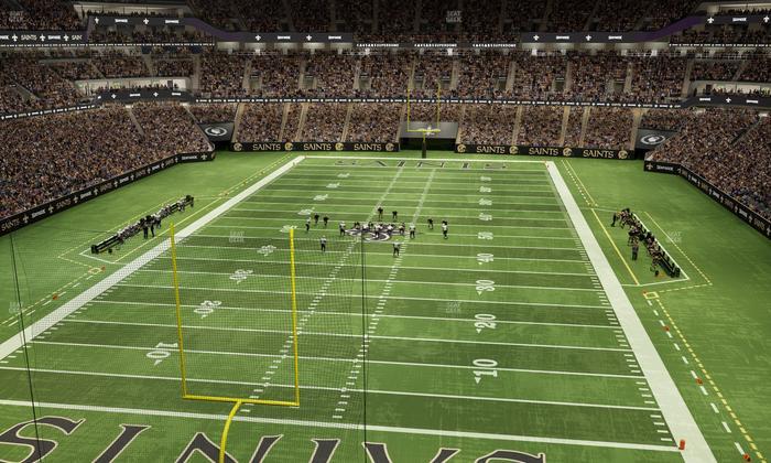 Caesars Superdome - Section 559 Seat View