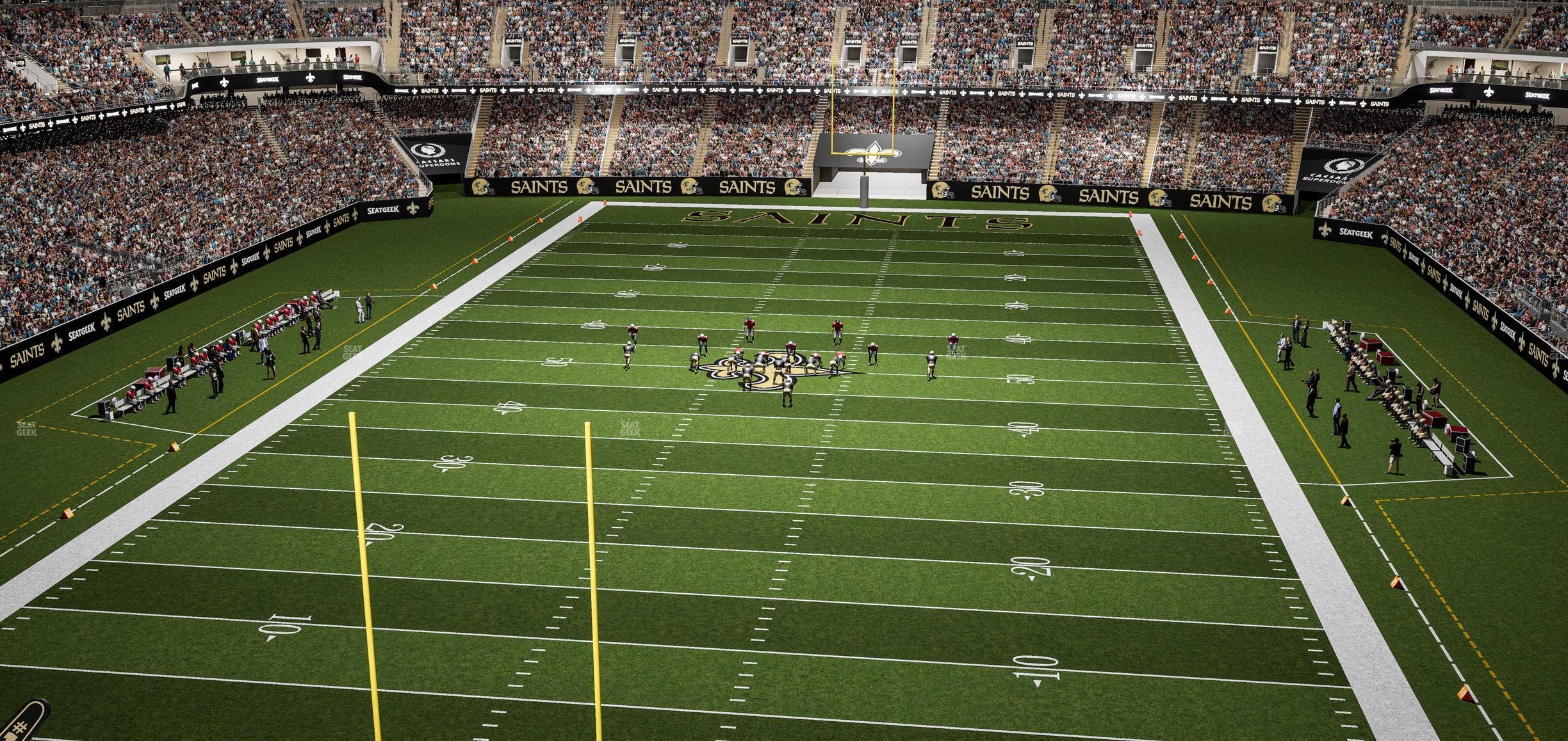 Caesars Superdome - Section 559 Seat View