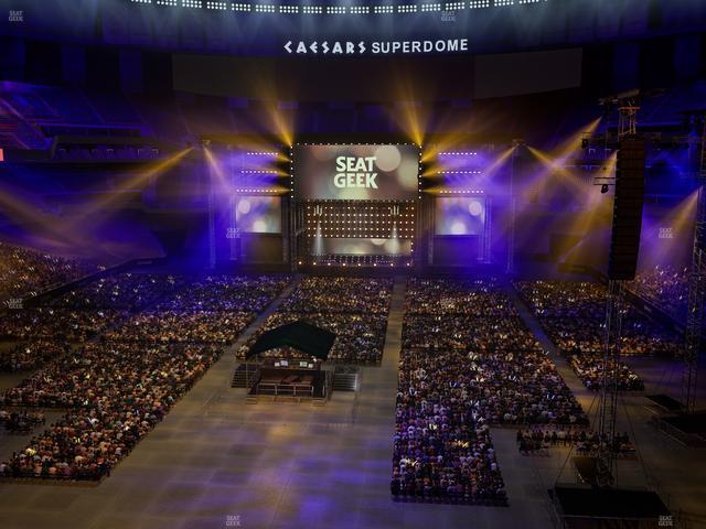 Caesars Superdome - Section 559 Seat View