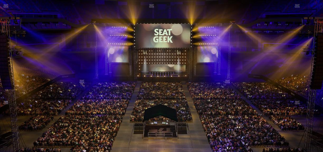 Caesars Superdome - Section 601 Seat View