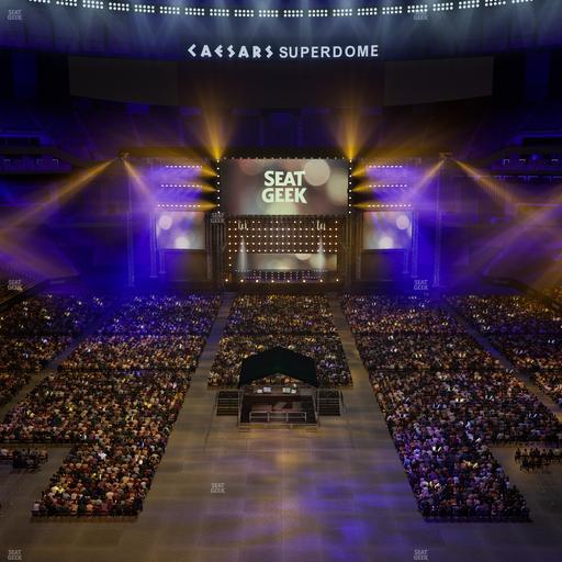 Caesars Superdome - Section 601 Seat View