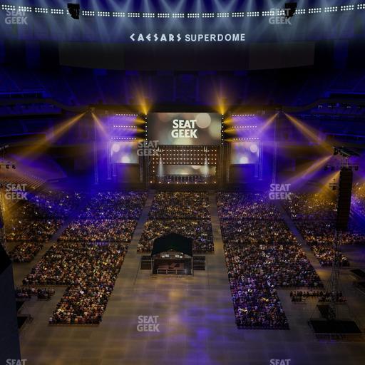 Caesars Superdome - Section 601 Seat View