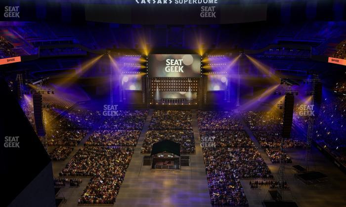 Caesars Superdome - Section 601 Seat View