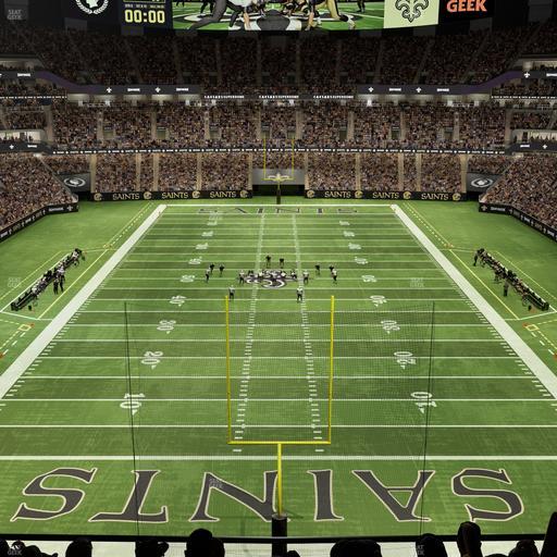 Caesars Superdome - Section 601 Seat View
