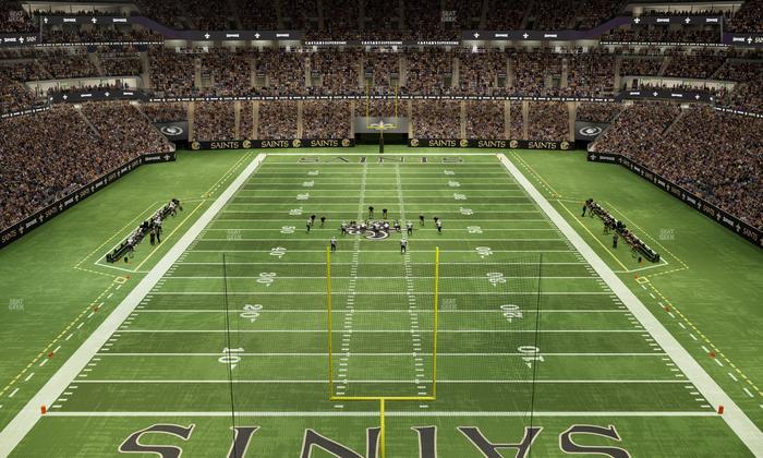 Caesars Superdome - Section 601 Seat View