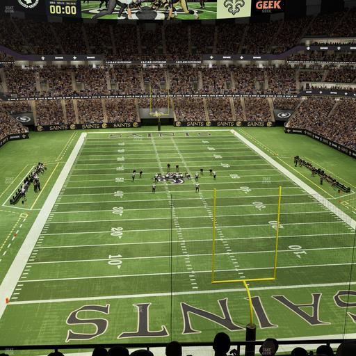 Caesars Superdome - Section 602 Seat View