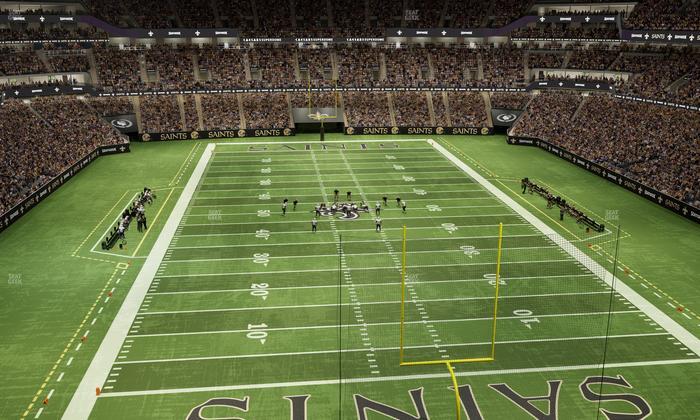 Caesars Superdome - Section 602 Seat View