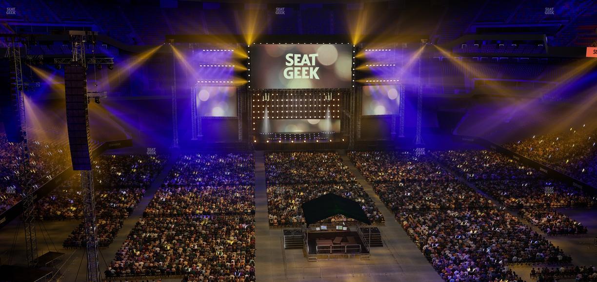 Caesars Superdome - Section 602 Seat View