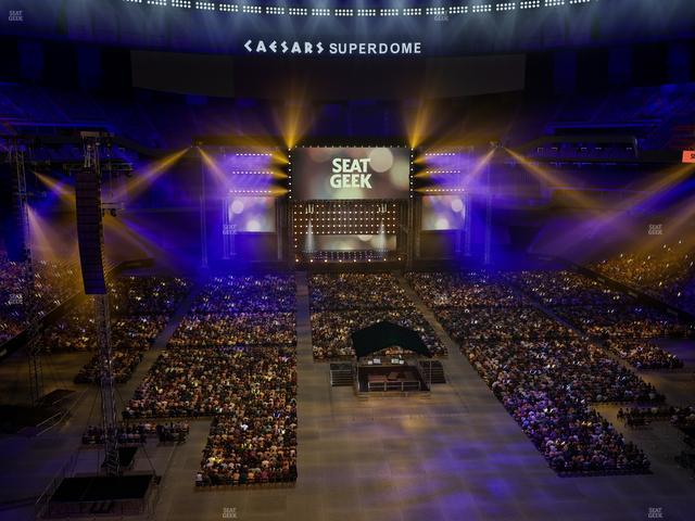 Caesars Superdome - Section 602 Seat View