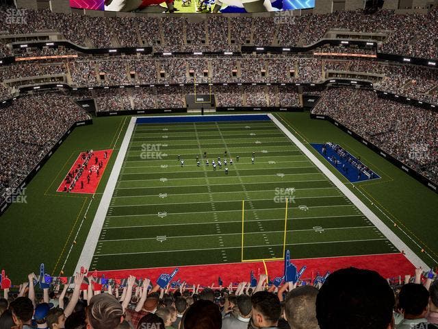 Caesars Superdome - Section 602 Seat View