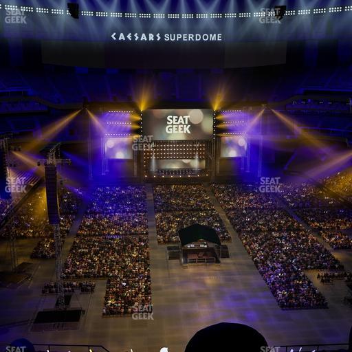 Caesars Superdome - Section 602 Seat View