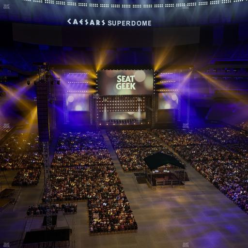 Caesars Superdome - Section 603 Seat View