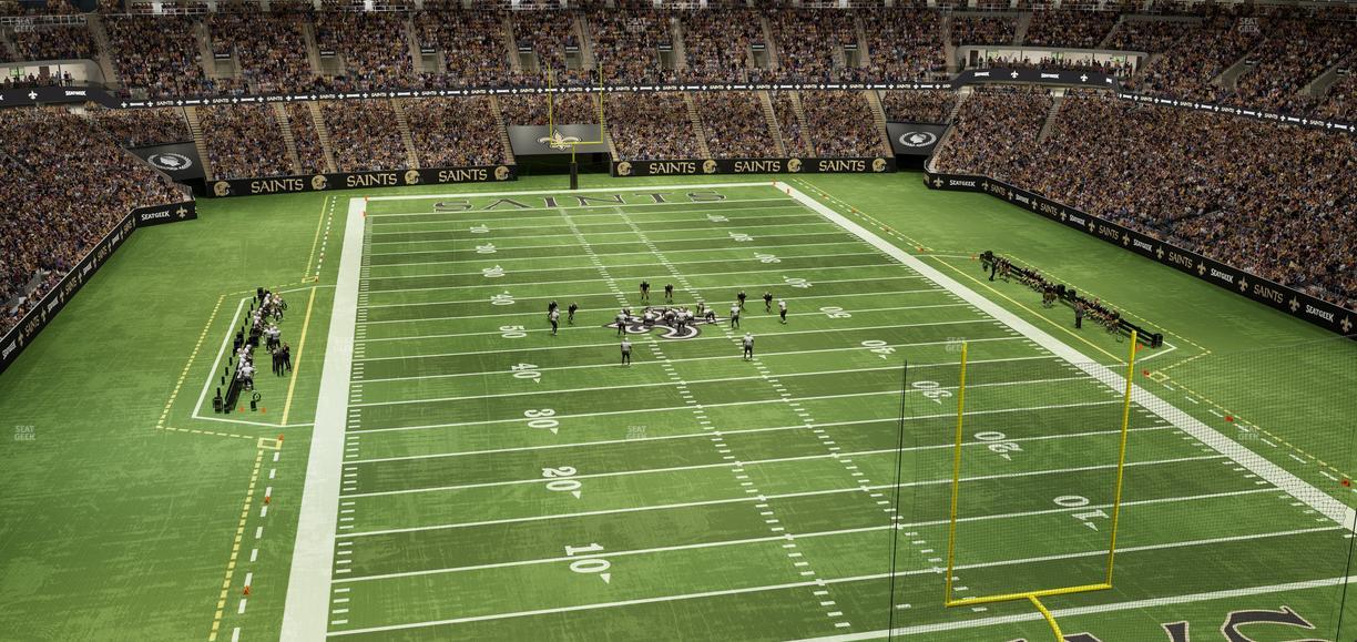 Caesars Superdome - Section 603 Seat View