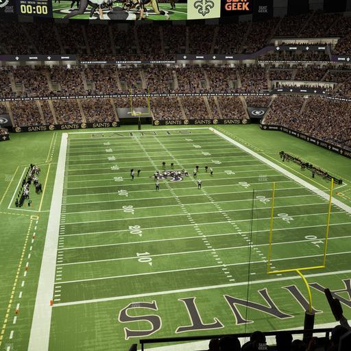 Caesars Superdome - Section 603 Seat View