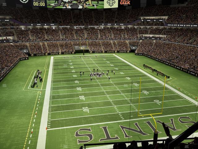Caesars Superdome - Section 603 Seat View